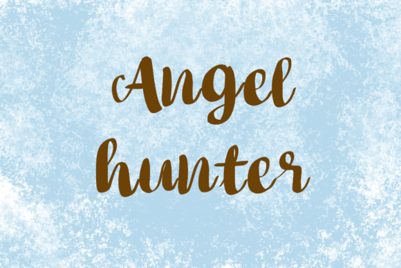 Angel Hunter: A Script Font with a Distinctive Voice
