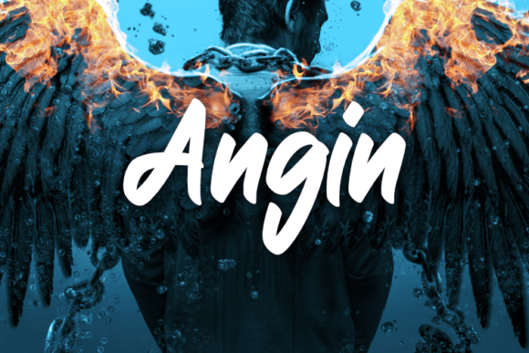 Angin: The Adaptable Font for Bold, Modern Design