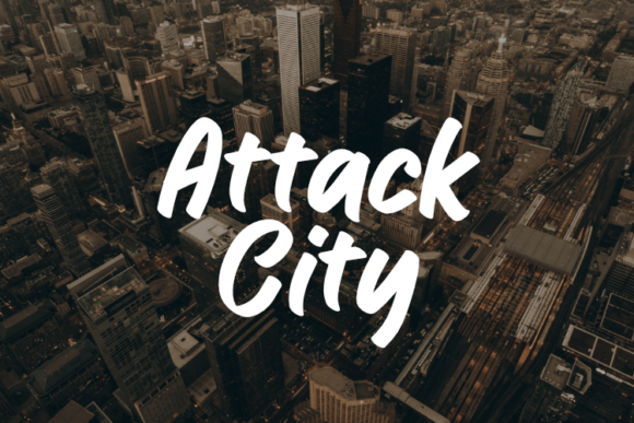 Attack City: The Ultimate Creative Font for Your Brand