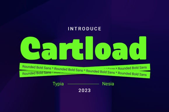 Cartload Font: A Modern Bold Typeface for Impactful Design