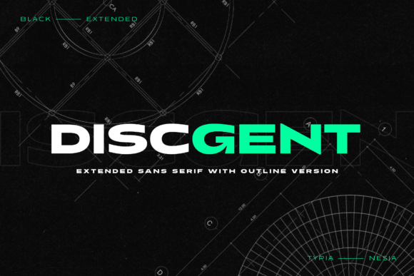 Discgent: The Bold Typeface for High-Impact Design