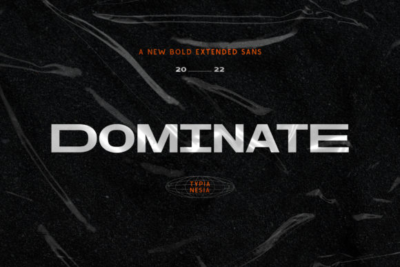 Dominate: The Bold Sans Serif for Modern Branding