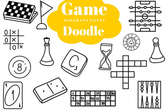 Game Doodle: A Typeface for Playful Design