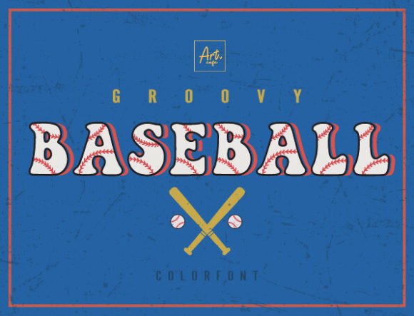 Groovy Baseball: A Typeface for Bold, Retro Statements