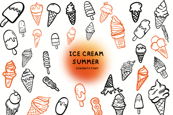 Ice Cream Summer: The Whimsical Font for Creative Designs