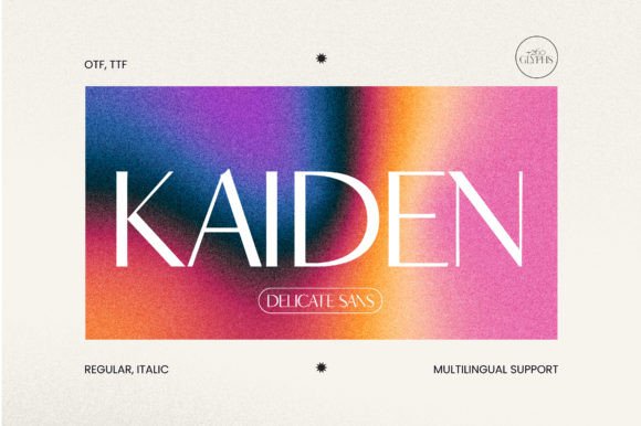 Kaiden: The Modern Sans Serif for Professional Design