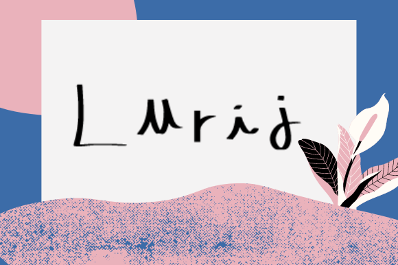 Lurij: A Friendly Handwritten Font for Authentic Design