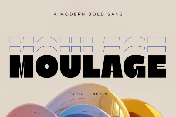 Moulage Font: Commanding Attention in Modern Design