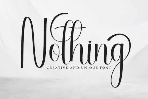 Nothing: The Display Font That Commands Attention