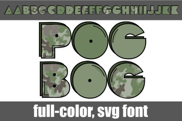 Pogbog: A Bold SVG Font for Dynamic Design