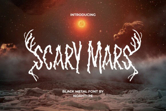 Scary Mars Font: Unleashing Edgy Artistry in Your Designs
