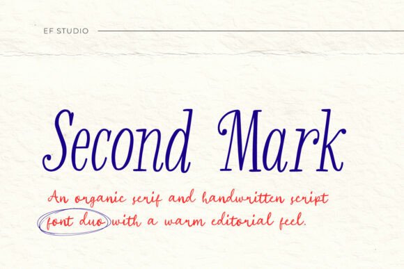 Second Mark Duo: Your Shortcut to Warm, Editorial Design