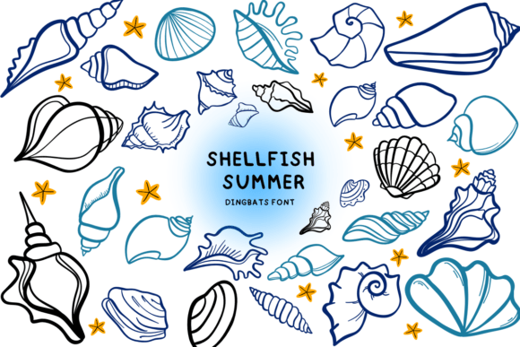 Shellfish Summer: More Than Just a Playful Display Font
