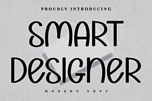 Smart Designer: The Creative Font for Modern Brands