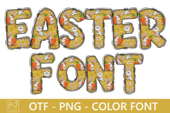 Spring Bunny Alphabet: Elevate Your Easter Creative Projects