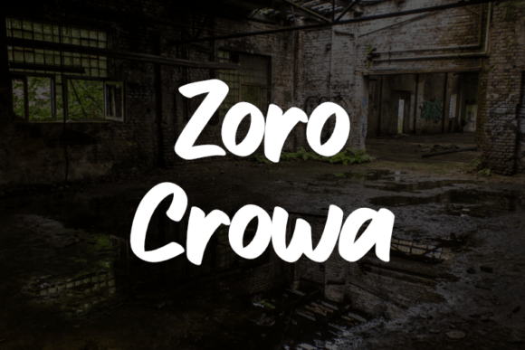 Zoro Crowa: The Typeface for Bold, Modern Designs
